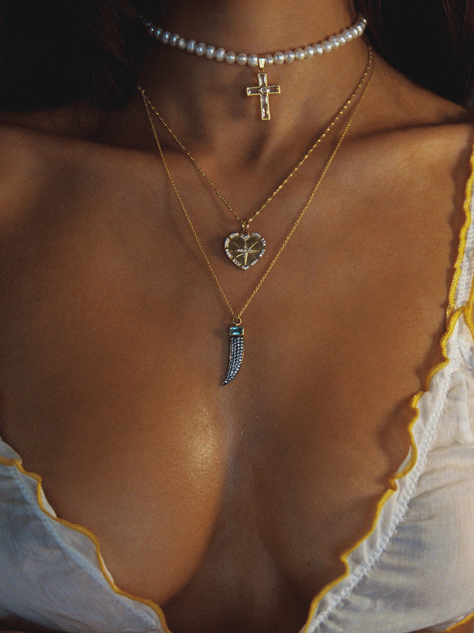 The Esme Heart Necklace