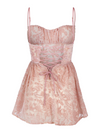 The Ballerina Dress - Pink Velvet