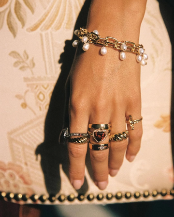 The Cherry Heart Ring