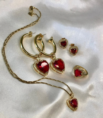 The Cherry Heart Ring