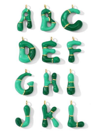 The Effie Initial Charm Necklace