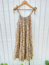 SAMPLE: Flowy Cotton Mini Dress Light Floral