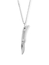 The Rough Rider Necklace - Silver