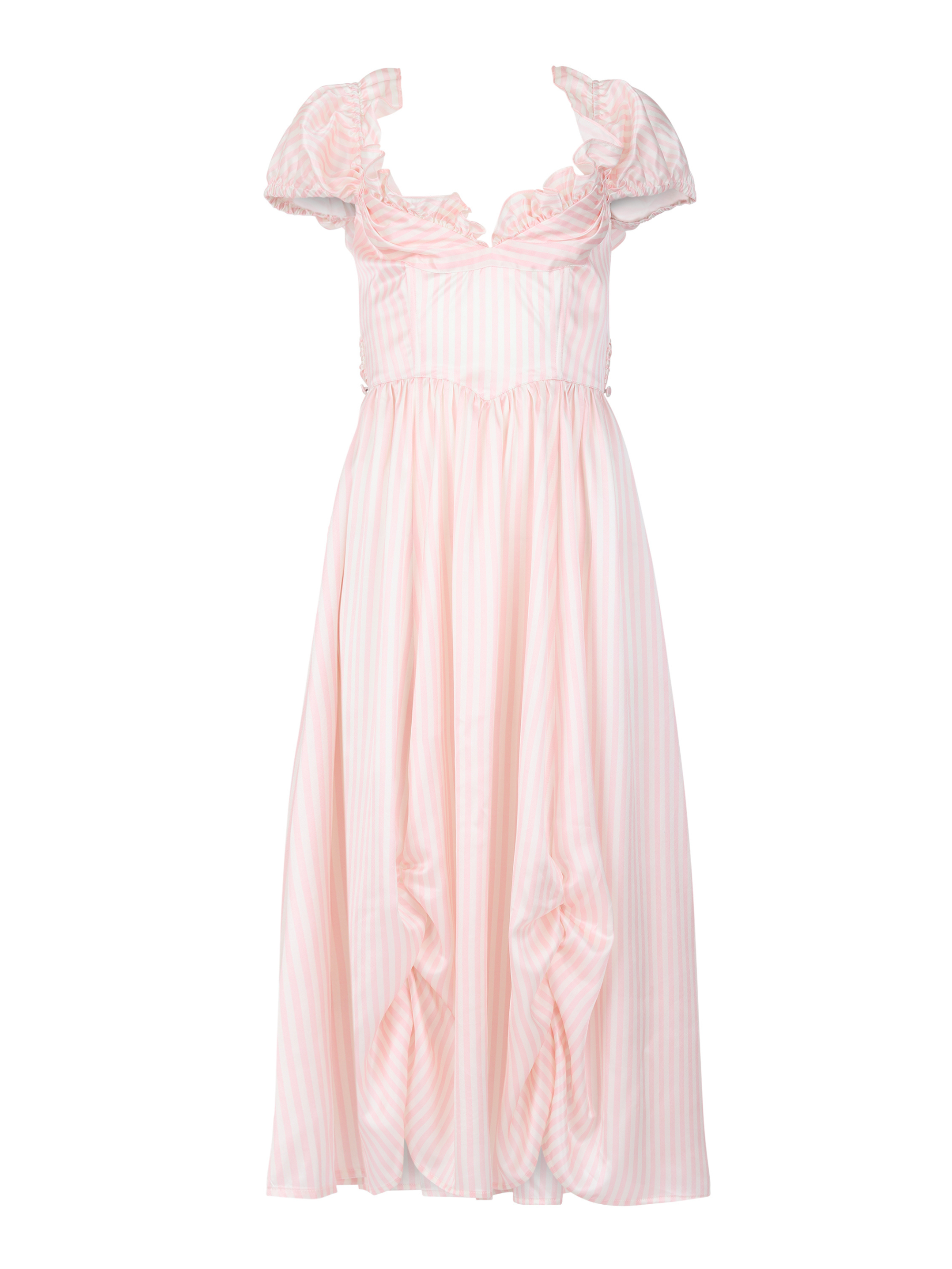Vanessa Mooney - The Cinderella Dress - Dresses - Pink / Satin... Vanessa Mooney - The Cinderella Dress - Dresses - Pink / Satin...