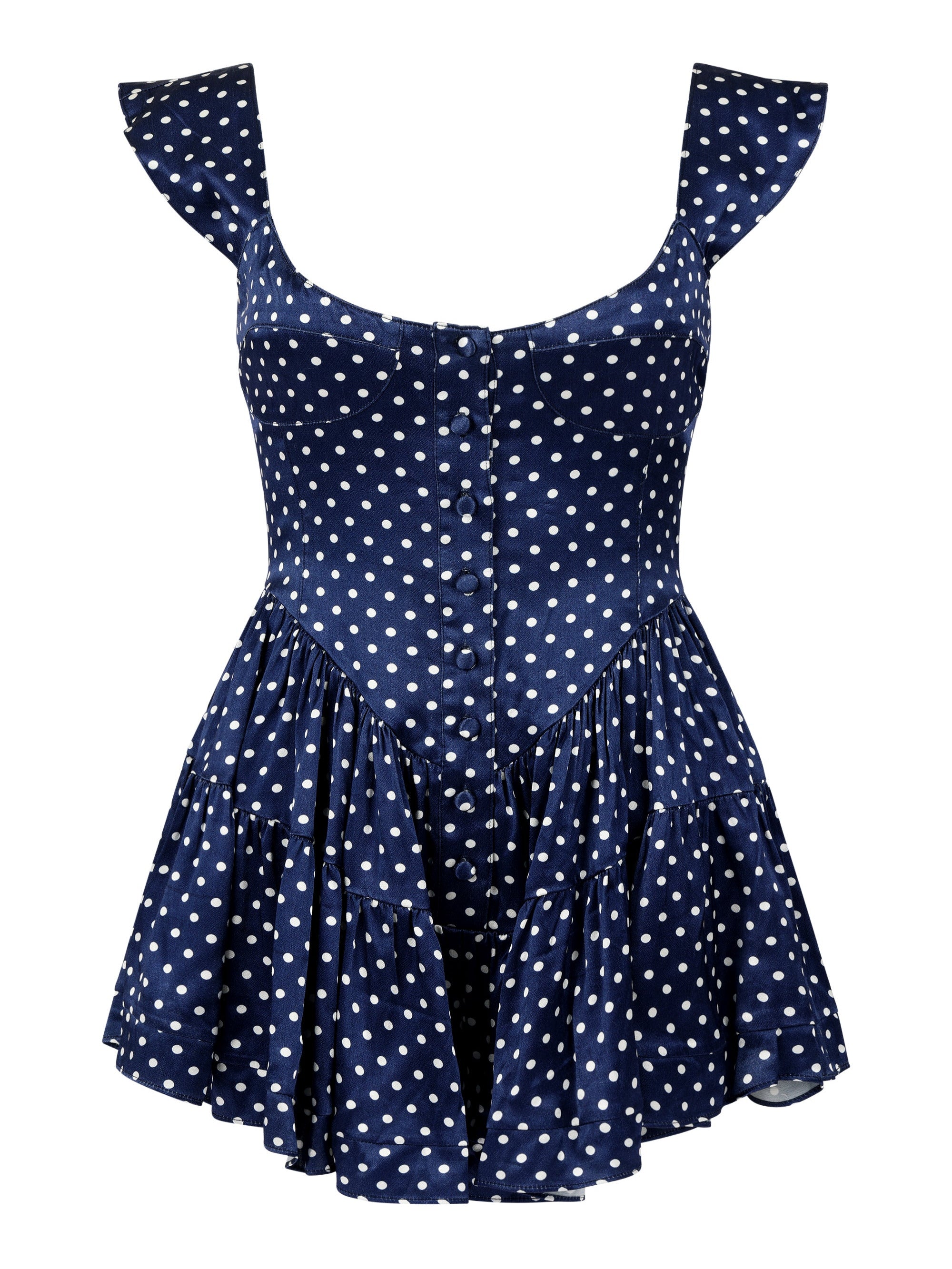 Vanessa Mooney - THE ELISABETH ROMPER DRESS - POLKA DOT - Dress... Vanessa Mooney - THE ELISABETH ROMPER DRESS - POLKA DOT - Dress...