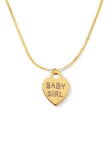 The BABY GIRL Necklace