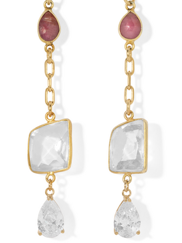 The Ruby Ring Earrings