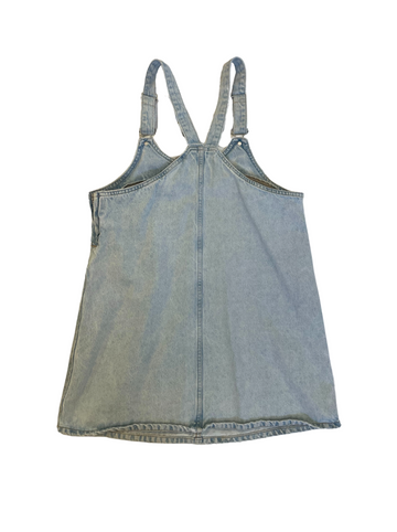 Denim Overall Mini Dress