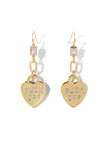 The F*ck Off Earrings