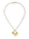 The Lala Pearl & Heart Necklace