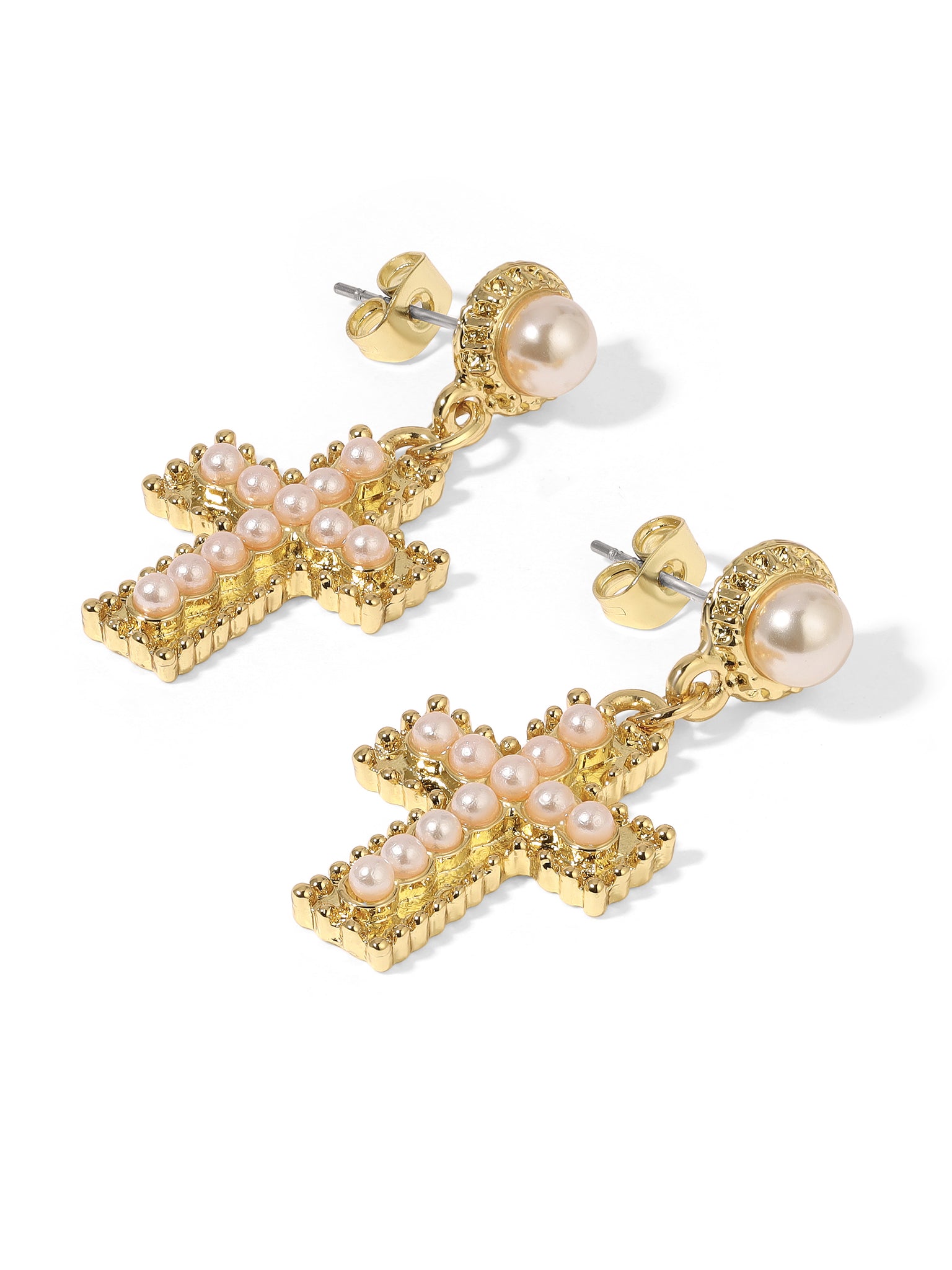 The Nadia Cross Earrings