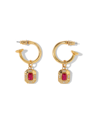 The Emma Ruby Earrings