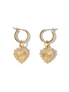 The Sophia Heart Earrings