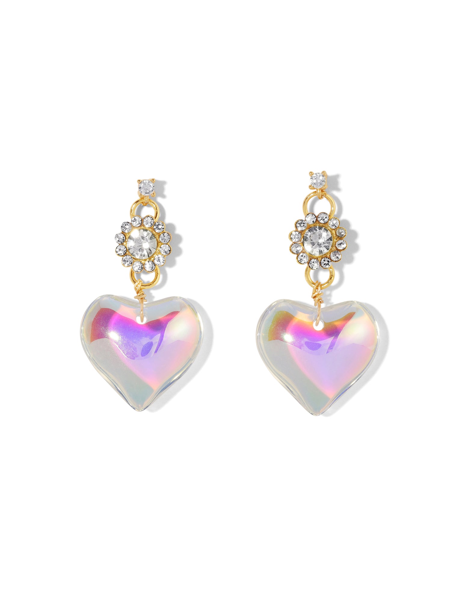 The Rebecca Heart Earrings