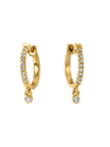 The Diana Diamond Hoops