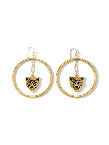 The Cheetah Ring Earrings