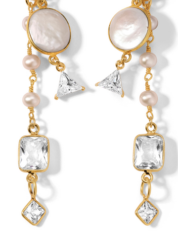 The Delia Charm Earrings