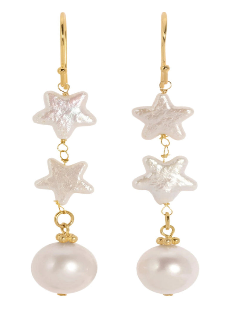 The Star Pearl Earrings