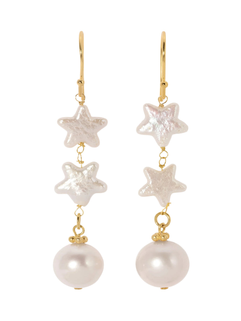 The Star Pearl Earrings