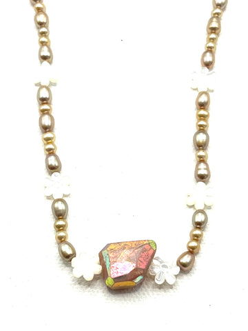 The Golden Pearl Necklace