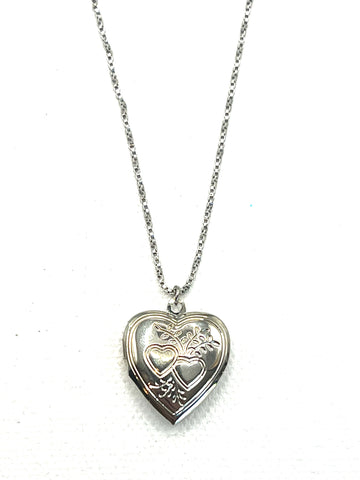 The Silver Locket Necklace