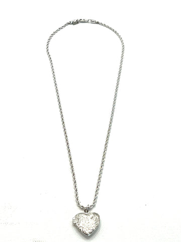 The Silver Locket Necklace