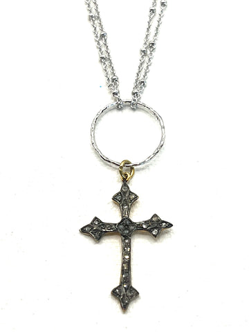 The Diamond Cross Necklace