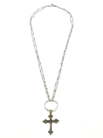 The Diamond Cross Necklace