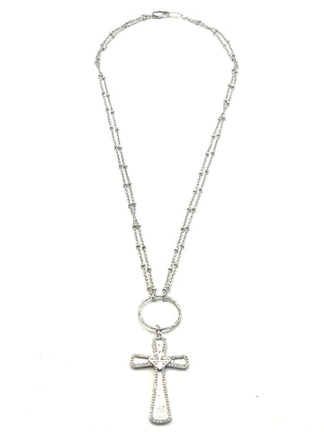 The Dynamite Cross Necklace