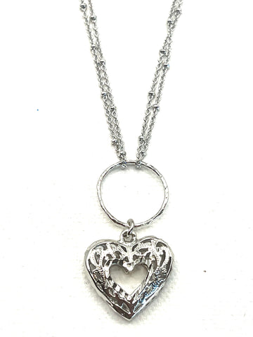 The Diana Heart Necklace