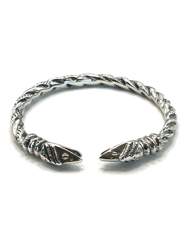 The Silver Snake Cuff