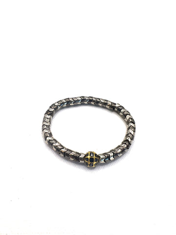 The Diamond Snake Bead Bracelet