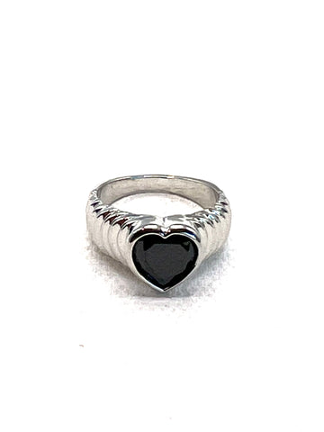 The Black Heart Ring