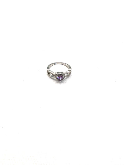 The Lavender Heart Ring