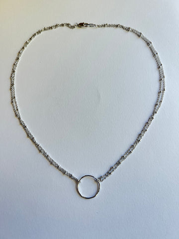 The Silver Ring Necklace