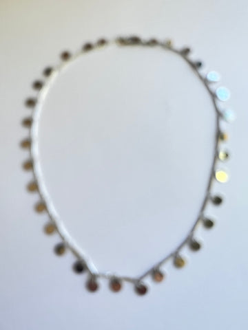 The Silver Fringe Necklace