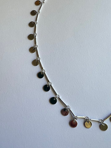 The Silver Fringe Necklace