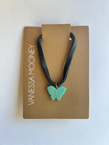 The Turquoise Butterfly Choker