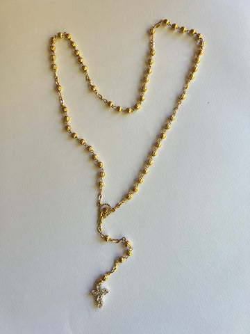 The Crystal Cross Rosary