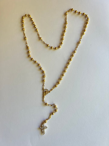 The Crystal Cross Rosary