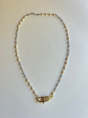 The Pearl & Stone Necklace