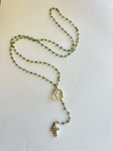 The Blue Stone Rosary