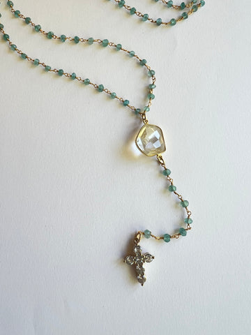 The Blue Stone Rosary