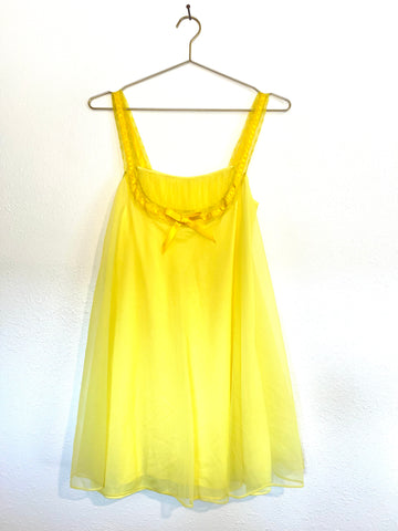 Archive Sample Yellow Slip Dress