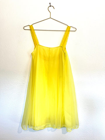 Archive Sample Yellow Slip Dress