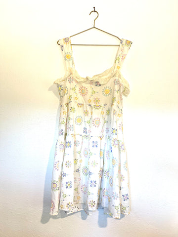 Vanessa Mooney Cotton Eyelet Sample Dress