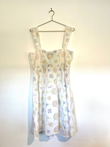 Vanessa Mooney Archive Cotton Eyelet Dress