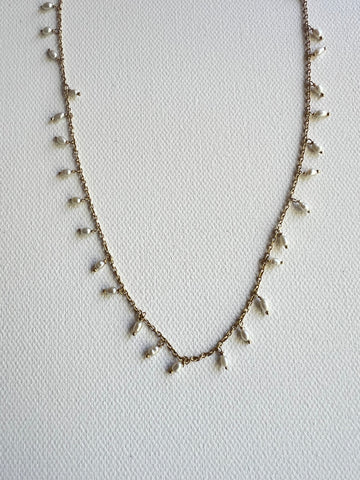 The Mini Pearl Drop Necklace