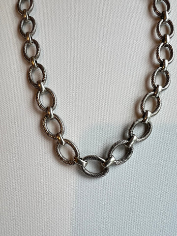 The Silver Chain Necklace