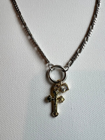 The Cross & Crystal Necklace